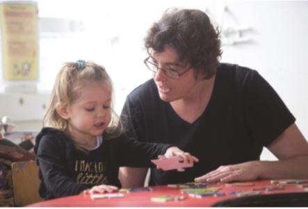 School Evaluation Indicators adult and child doing a puzzle.jfif